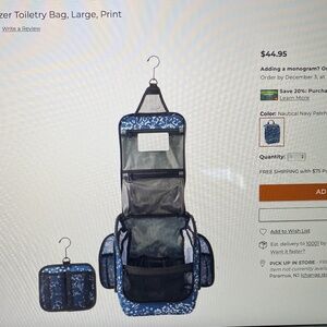 LL Bean Toiletry Bag